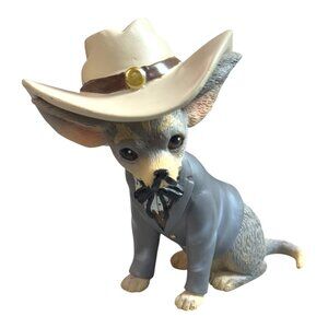 Hamilton Collection Spurs ‘N Furs Chihuahua Cowboys Quick Paw McGraw W/tags 2017